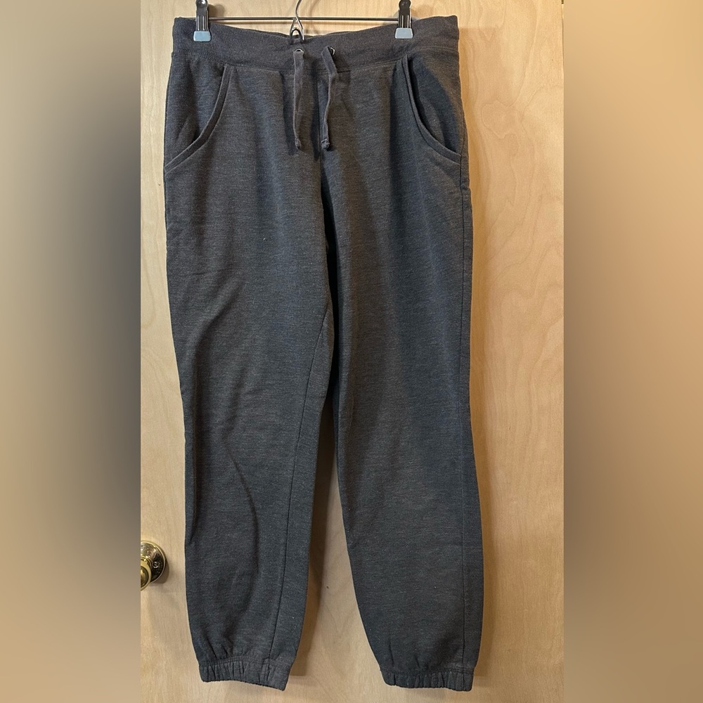 St. John’s Bay long gray sweatpants, size S